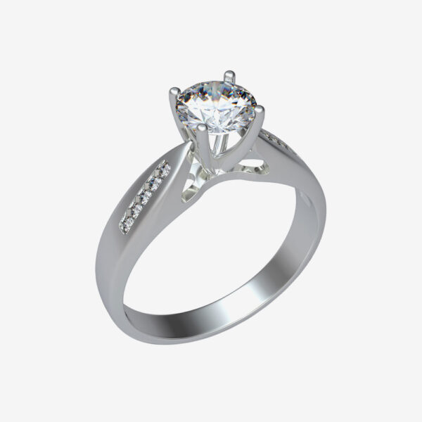 Round Diamond Ring