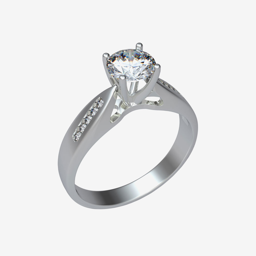 Round Diamond Ring